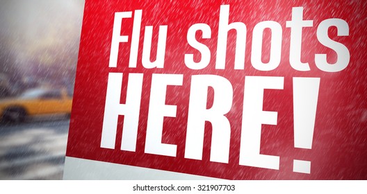 Flu Shots Here Against New York Street