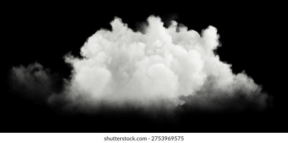 Fluffy clouds creativity free shapes cut out backgrounds 3d illustration png