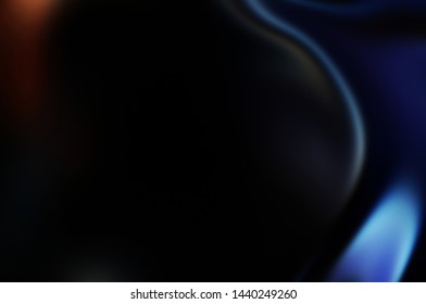 Fluid abstract background with colorful gradient. 2D illustration of modern movement.
