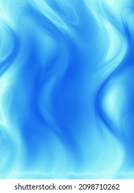 Fluid blue color texture hair abstract illustration