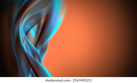 Fluid forms intertwine, creating an enchanting visual display of colors.