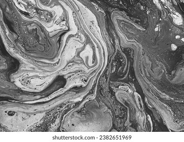 Fluid ink. Versatile artistic image for creative design projects: posters, banners, cards, covers, brochures, magazines, prints, wallpapers. Artist-made art, no AI.