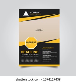 Flyer design. Corporate business report cover, brochure or flyer design. Leaflet presentation. Teal Flyer with abstract circle, round shapes background. Modern poster magazine, layout, template. - Powered by Shutterstock