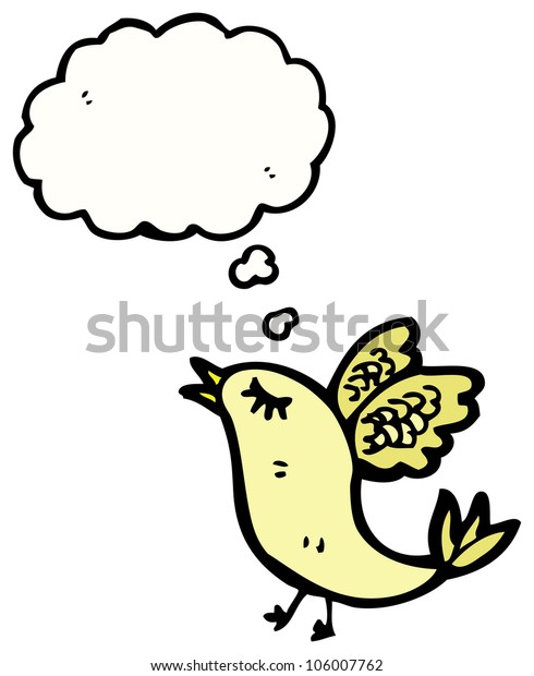 Flying Bird Cartoon Stock Illustration 106007762