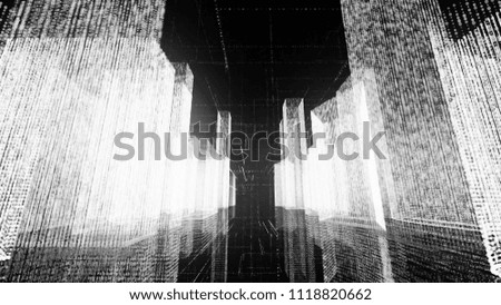 Similar – Image, Stock Photo Shadow Work female adult