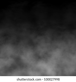 Fog and mist effect on black background. - Shutterstock ID 530027998