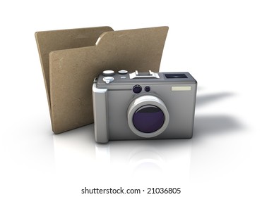 Folder with Camera