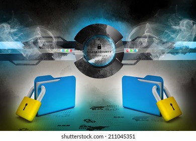 Folder locked