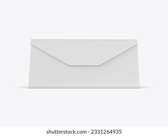 Folding Triangle Magnetic Hard Case Box for Sunglasses for branding design. 3d illustration.	
