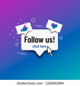 Follow Us. Social Media