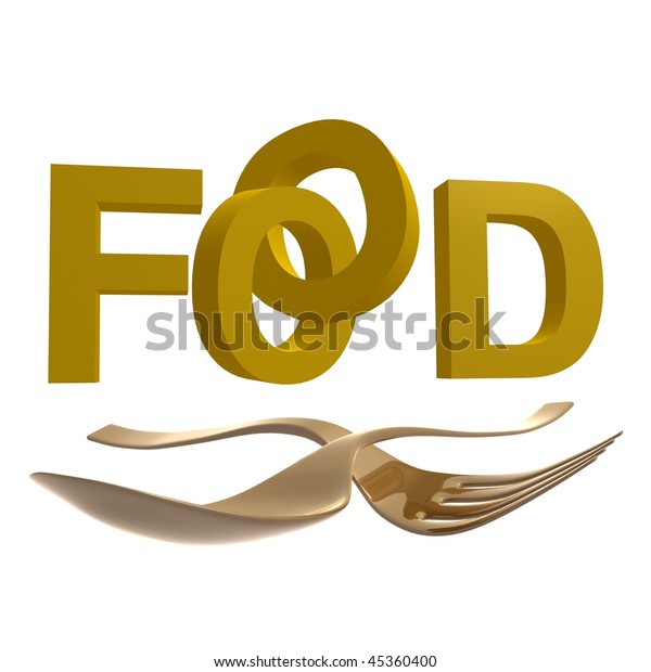 Food Court Sign Symbol Stock Illustration 45360400