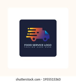 Food Delivery Services Logo Stock Illustration 1955515363 