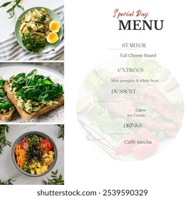 food restaurant menu social media marketing web banner template design. - Powered by Shutterstock