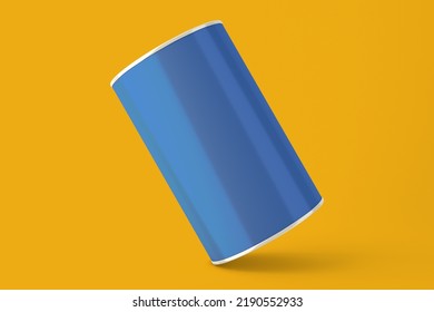 Food Tin Can 3D Rendering