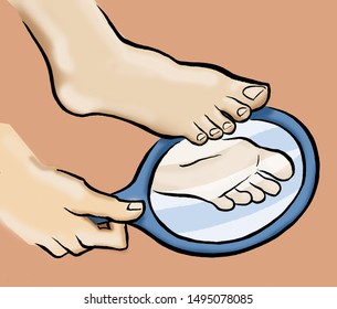 diabetes foot artwork clipart