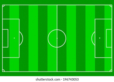 Soccer Field Vector Stock Vector (Royalty Free) 253925800 | Shutterstock