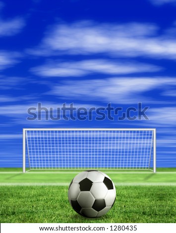 Similar – Image, Stock Photo penalty kick Sports