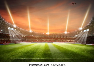 Soccer Stadium Background High Res Stock Images Shutterstock