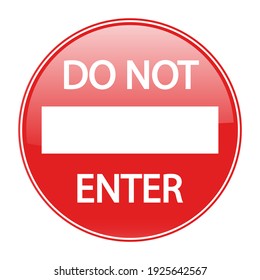 do not enter symbol