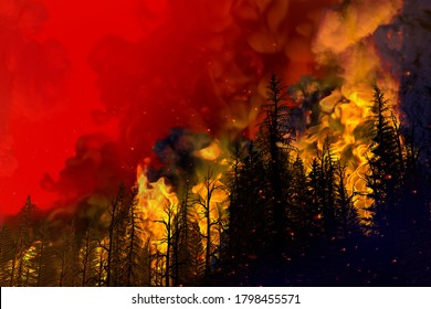 山火事 のイラスト素材 画像 ベクター画像 Shutterstock