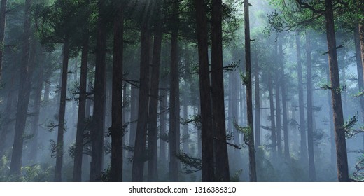 Сквозь лес и дым геншин