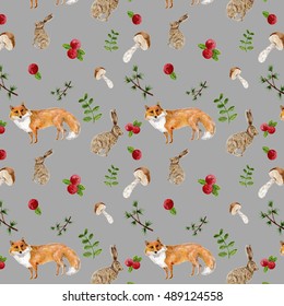 Forest Seamless Pattern