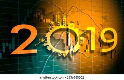 Forex Candlestick Pattern Trading Chart Concept Stock Illustration ...