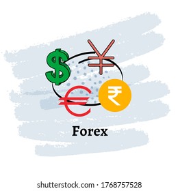 Forex is the exchanging of one currency with another currency for a variety of reasons, usually for commerce and trading.