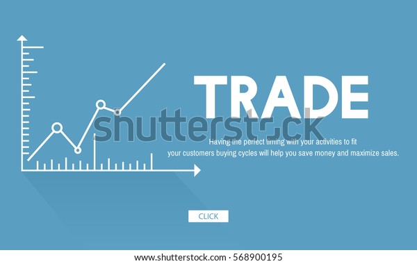 Forex Investment Stock Market Economy Trade Stock Illustration 568900195 - 