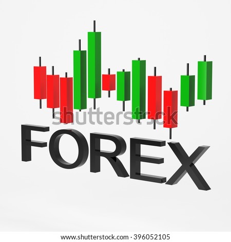Forex trading background 