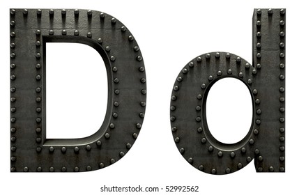 Forge Metal Font Rivet