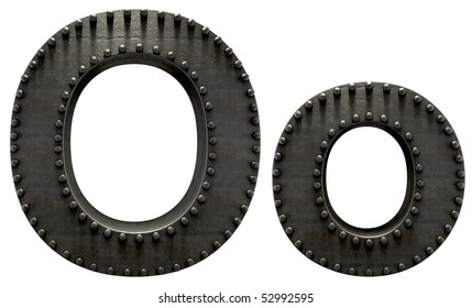 Forge Metal Font Rivet