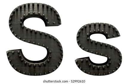 Forge Metal Font Rivet