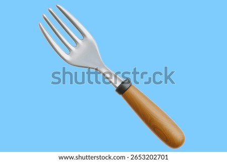 Fork Kitchen Tools 3d Illustration