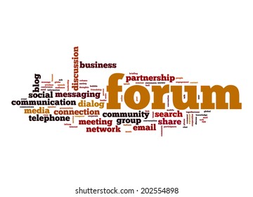 Forum word cloud