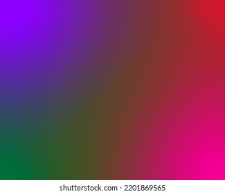 Four Color Gradient Rainbow Blur, Abstract Background.