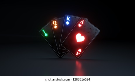 75,547 Poker Cards Black Background Images, Stock Photos & Vectors ...
