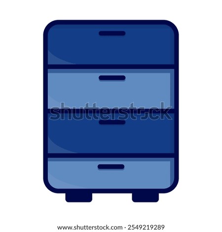 Similar – Image, Stock Photo 4 blue containers stacked on top of each other