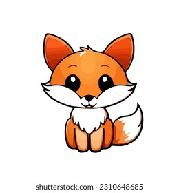  fox adorable mascot