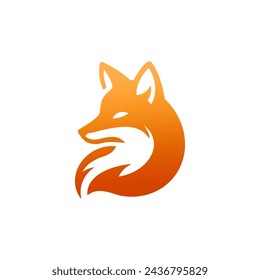 fox logo illustration. Premium fox logo.  - Powered by Shutterstock