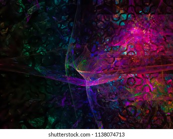 fractal abstract digital background
