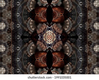 Fractal Art Shows Beauty Math This Stock Illustration 1991035001 ...