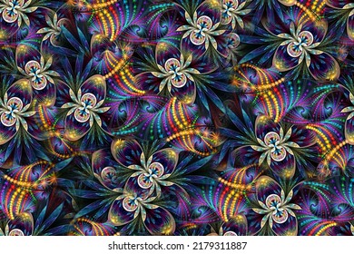 fractal,fractal background,3d fractal . Abstract fractal in bright and colorful color. Abstract forms.