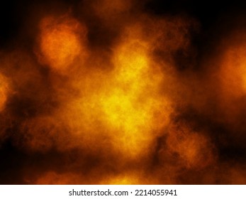 Fragmentation Of Thermal Energy, An Illustration Generated From A Tablet, Used For A Background In Abstract Style.