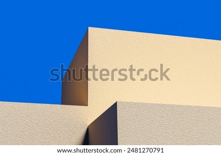Fragments and elements of architecture as an abstraction.