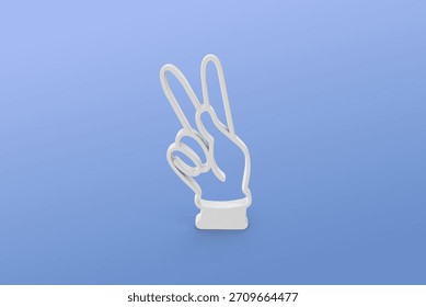 the frame features hands forming a specific letter of the manual alphabet or a lexical sign
