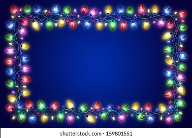 Frame Garland Stock Illustration 159801551 | Shutterstock