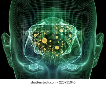 Frame Mind Series Background Design Human Stock Illustration 225931045