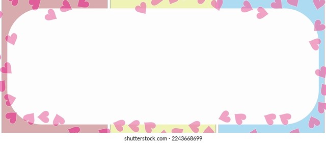 Frame style with square borders