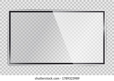 Frame Tv Realistic Television Screen Tv Stock Illustration 1789323989 ...